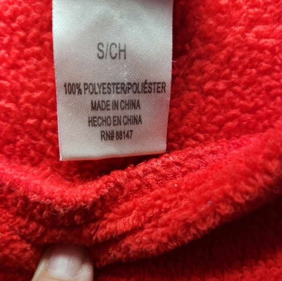 Rudolph Red Nosed Reindeer Christmas Long Sleeve Fleece Wms Size Small - Picture 4 of 7